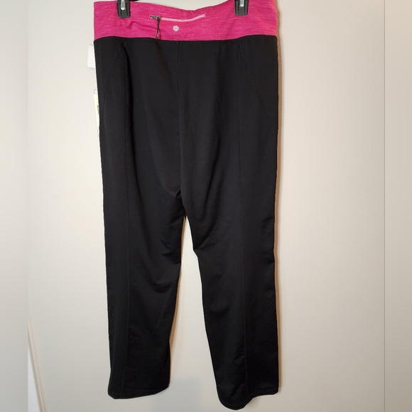 Tangerine Athletic Athleisure Yoga Pant, Black & Pink, Women's XXL (2XL) NWT - Picture 7 of 8